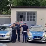 Dzieci ze szkoły specjalnej odwiedziły żorską komendę policji