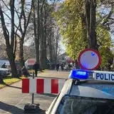 Minuta ciszy i sygnały radiowozów. Policjanci pożegnali sierżanta Natana Sieronia