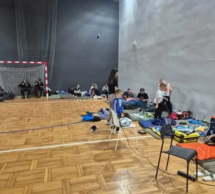 Nocowanka integracyjna żorskich Młodzieżowych Drużyn Pożarniczych