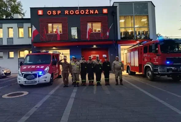 Tragedia w KPPSP Nisko: strażacy oddali hołd dwóm kolegom