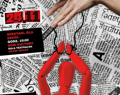 Spektakl „Alfa-Beta…” w Domu Kultury – zaproszenie dla szkół