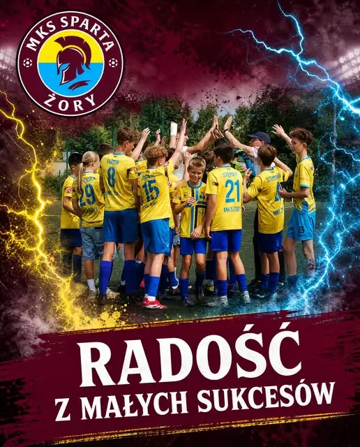 MKS Sparta Żory stawia na docenianie małych kroków w treningu dzieci