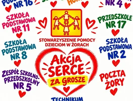 Żory: „Serce za Grosze” – kolejne placówki dołączają do charytatywnej akcji