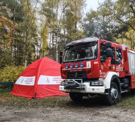 Grzybobranie w parku Piaskownia – młodzieżowe drużyny pożarnicze rywalizowały w Żorach