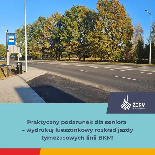 Żory: kieszonkowy rozkład jazdy na Wszystkich Świętych – wydrukuj i podaruj seniorowi
